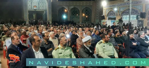اجتماع مردم سمنان به مناسبت بزرگداشت شهدای خدمت- یکم خرداد ۱۴۰۴ آستان امامزاده علی&zwnj;اشرف(ع) شهرستان سمنان