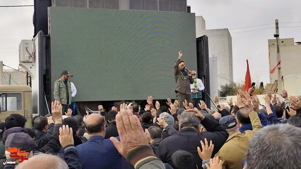 مراسم تشییع و تدفین پیکر شهید گمنام- دوازدهم آذرماه ۱۴۰۴ محله جانبازان شهرستان سمنان