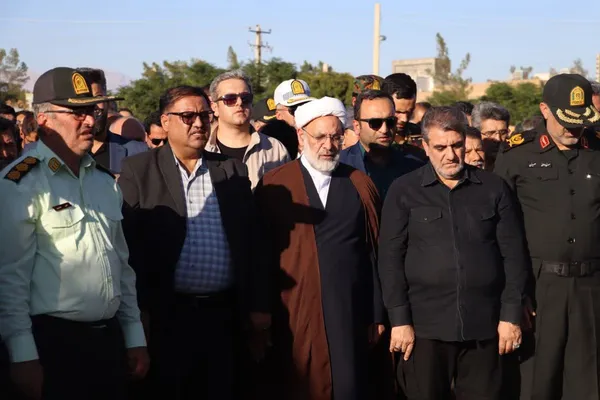 آیین وداع با پیکر پاک شهید مدافع وطن، سرهنگ دوم &laquo;علیرضا مهرابی&raquo;، چهارشنبه یکم مهرماه