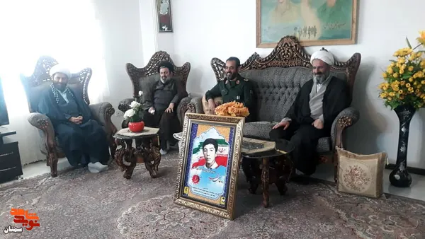 دیدار مسئولان استان سمنان با خانواده معزز روحانی شهید سیدمهدی احمدپناهی - پنجم اردیبهشت ماه ۱۴۰۰ شهرستان سمنان