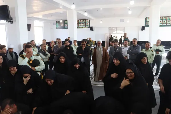 آیین وداع با پیکر پاک شهید مدافع وطن، سرهنگ دوم &laquo;علیرضا مهرابی&raquo;، چهارشنبه یکم مهرماه