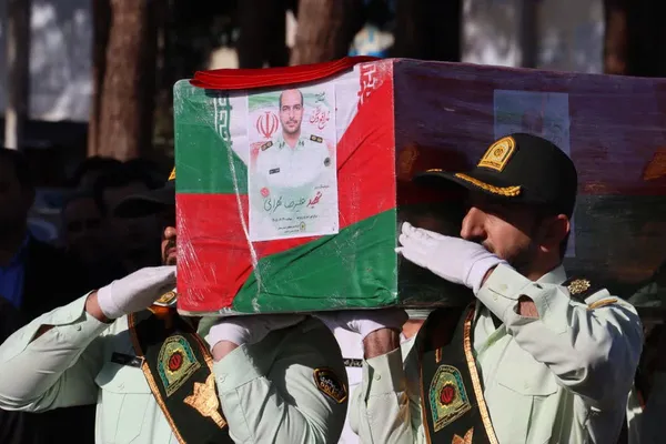 آیین وداع با پیکر پاک شهید مدافع وطن، سرهنگ دوم &laquo;علیرضا مهرابی&raquo;، چهارشنبه یکم مهرماه