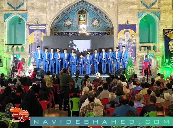 اجتماع مردم سمنان به مناسبت بزرگداشت شهدای خدمت- یکم خرداد ۱۴۰۴ آستان امامزاده علی&zwnj;اشرف(ع) شهرستان سمنان
