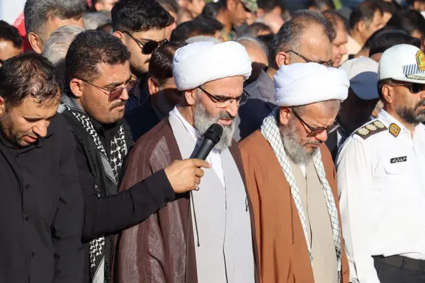 آیین وداع با پیکر پاک شهید مدافع وطن، سرهنگ دوم &laquo;علیرضا مهرابی&raquo;، چهارشنبه یکم مهرماه